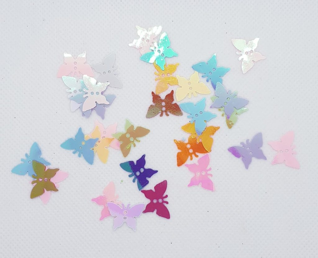 Butterfly sequins (168) Glitter Envy
